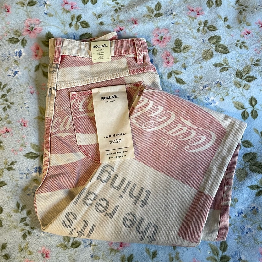 BNWT Rolla’s High Rise Straight Denim Jeans